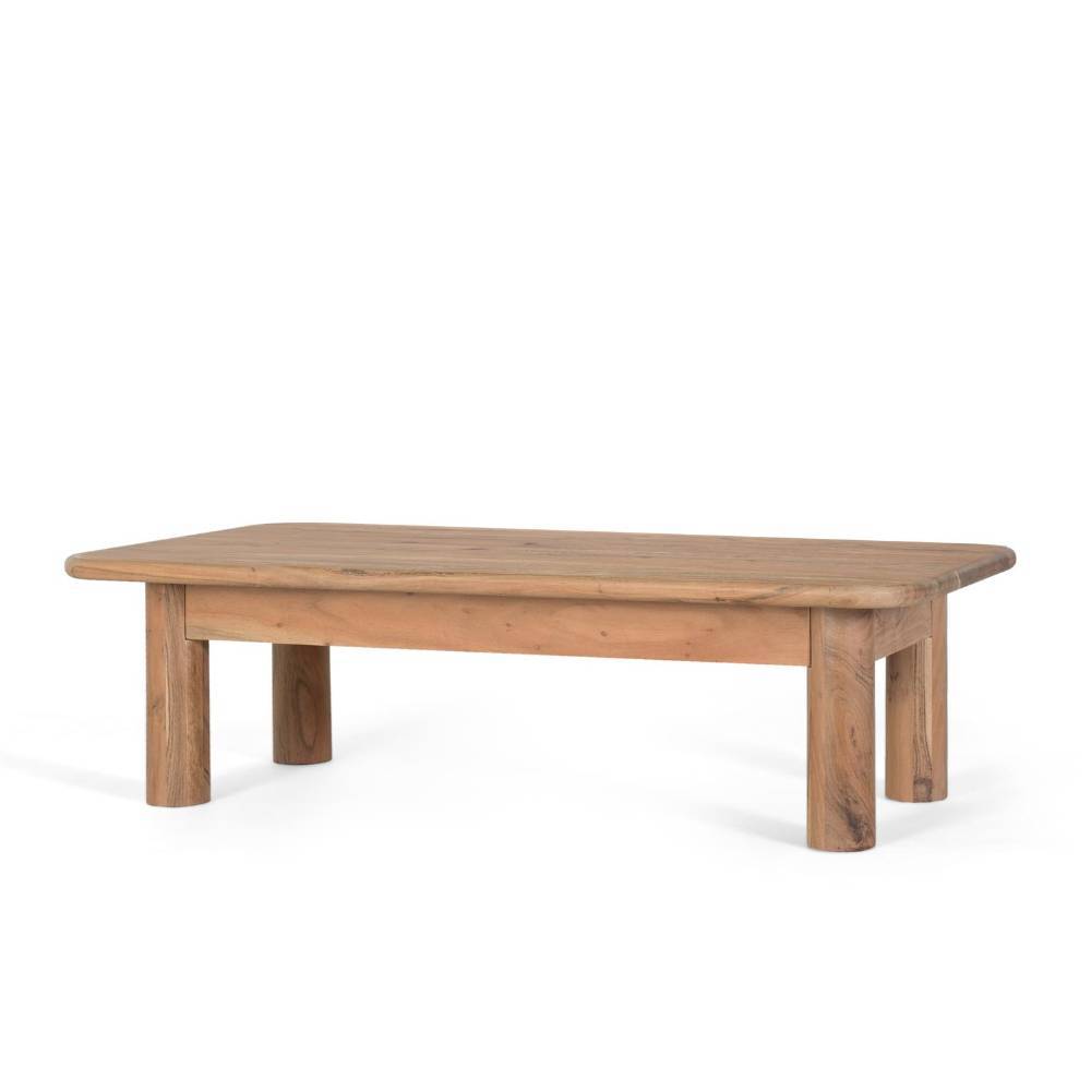 140x70 Wohnzimmertisch aus Mangoholz massiv - Atrios