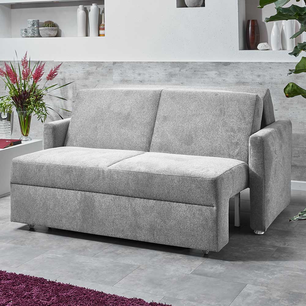 Couch mit Faltmechanik - Bettfunktion - Snecda