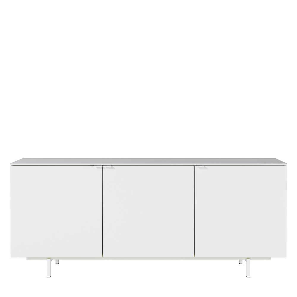 182x75x40 cm Weißes Sideboard mit drei Türen - Jesolo