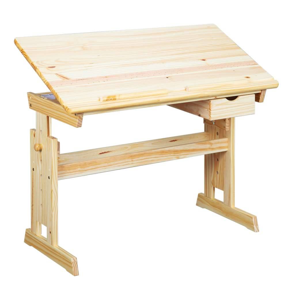 109x55 Kinder Schreibtisch höhenverstellbar - Cantabria