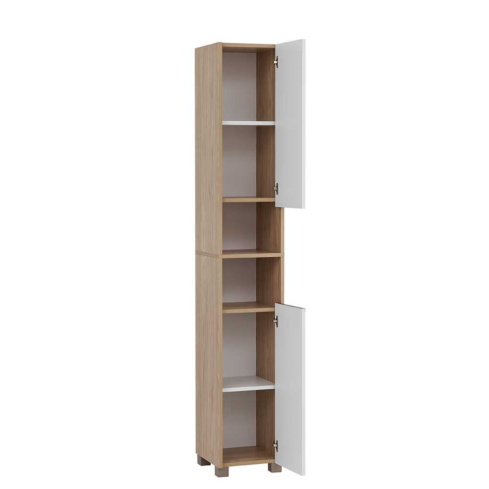 Badezimmer Hochschrank im Skandi Design - Ronya