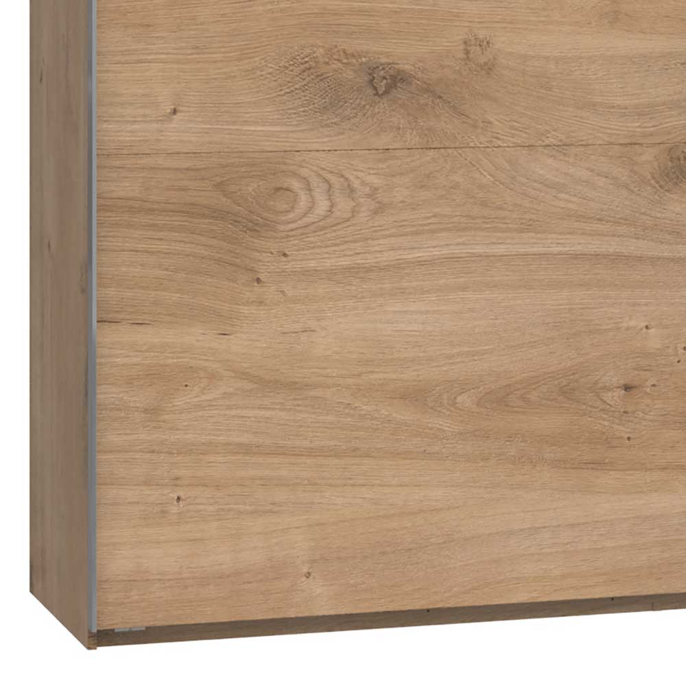 2-türiger Schwebetürenschrank im Holz Look - Dagidoyo