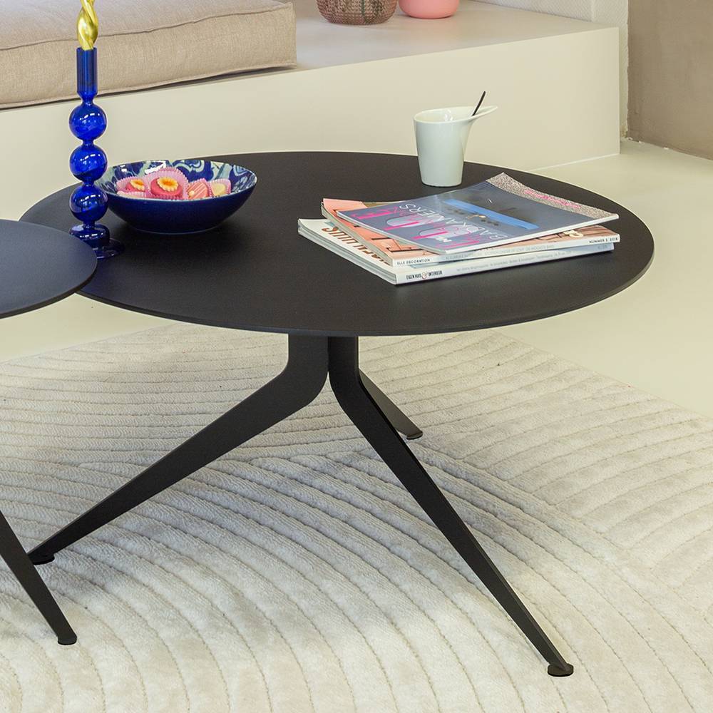 Wohnzimmer Couchtisch in Schwarz - Saliara