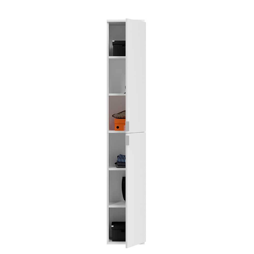 Garderoben Block mit Stange 152 cm breit - Ejulia (dreiteilig)