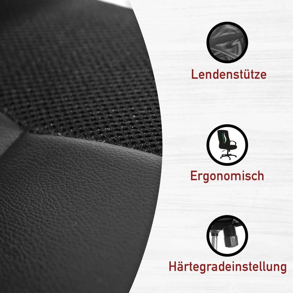 Bürostuhl Merkur mit Armlehnen