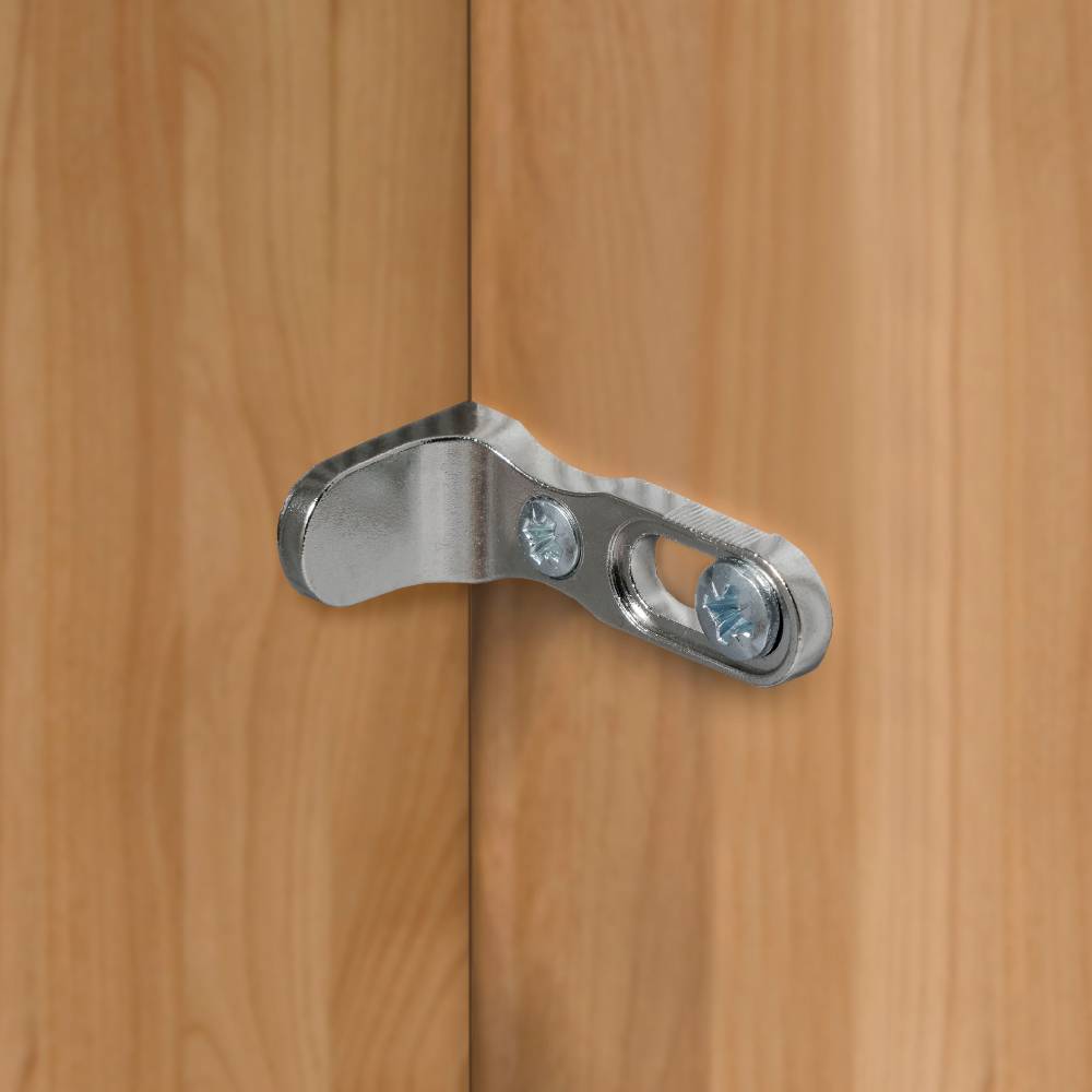 4-türiger Kleiderschrank in Erle teilmassiv - Dilacco