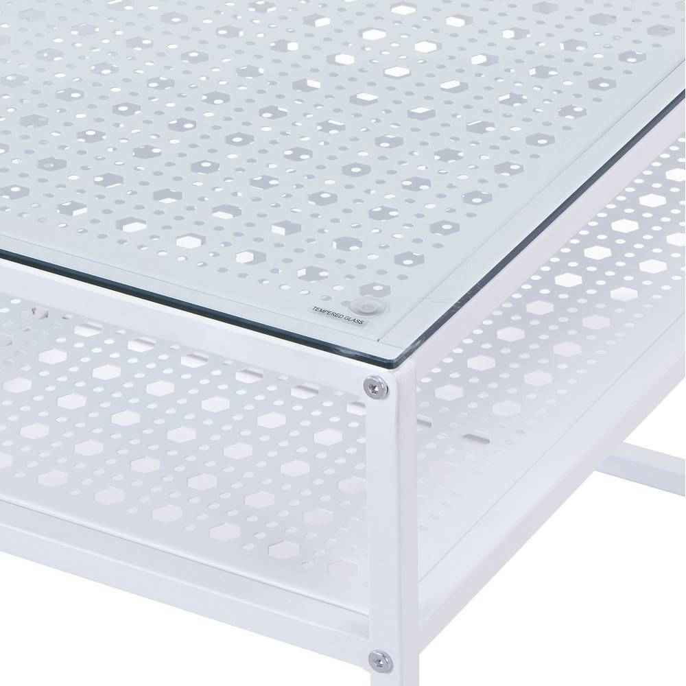 Wohnzimmer Sofatisch aus Metall - Marian