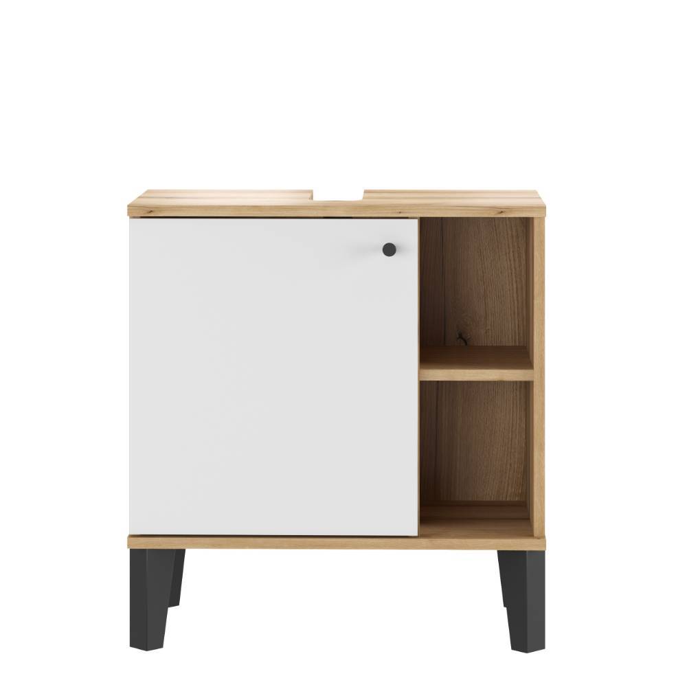 Bad Waschbeckenschrank & Spiegel Set - Naviron (zweiteilig)