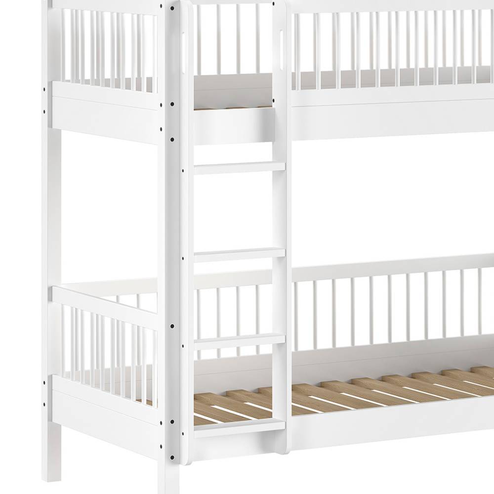 Kinderzimmer-Etagenbett in Weiß - Rasfera