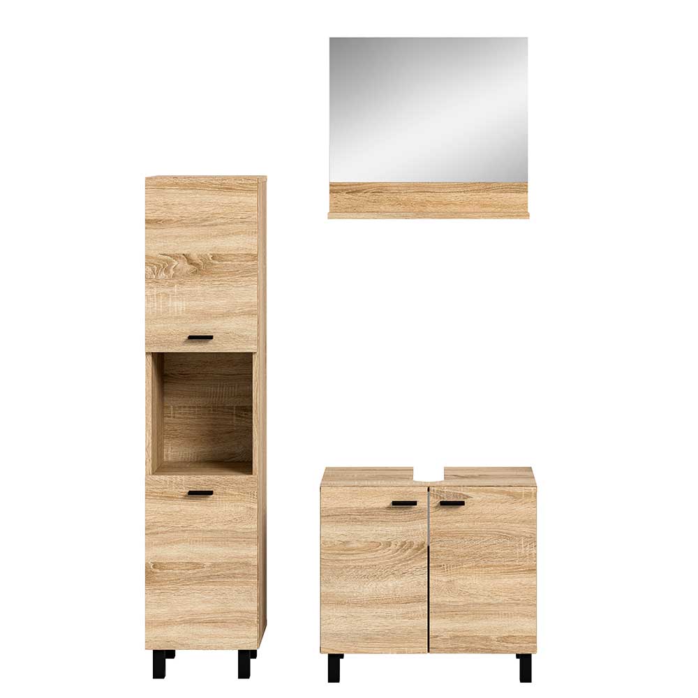 Badausstattung Möbelset modern - Hoxtona (dreiteilig)