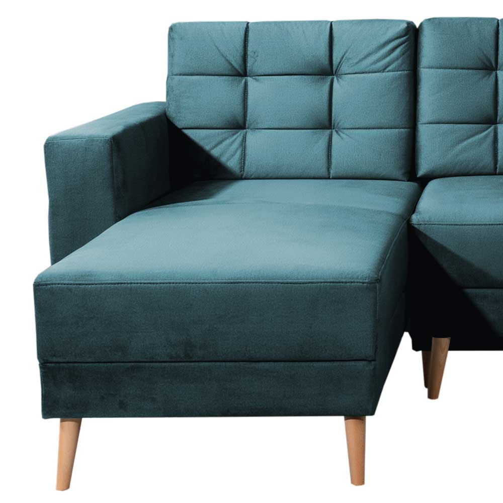 Eck-Schlafsofa mit Bettkasten - Settsura