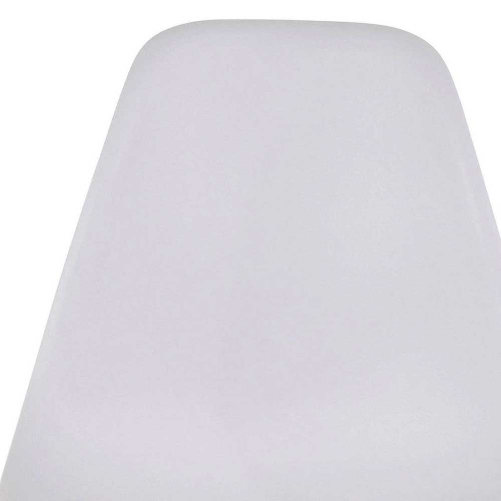 Moderne Schalenstühle in Weiß PP - Zarin (Set)