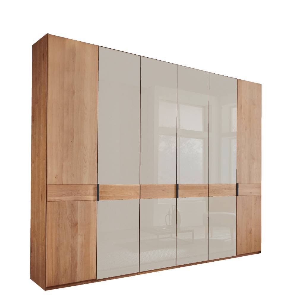 236 cm hoher Kleiderschrank 6-türig - Angelina
