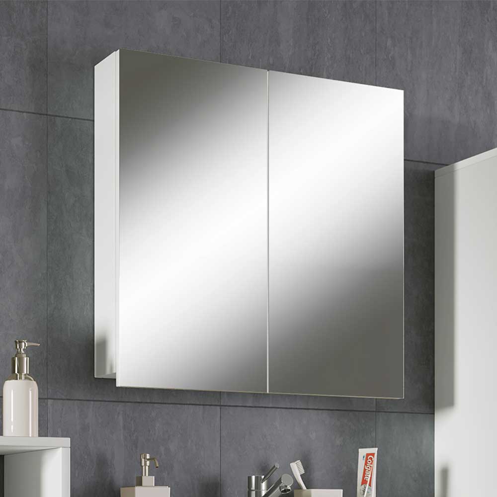 Doppeltür-Spiegelschrank fürs Badezimmer - Sua