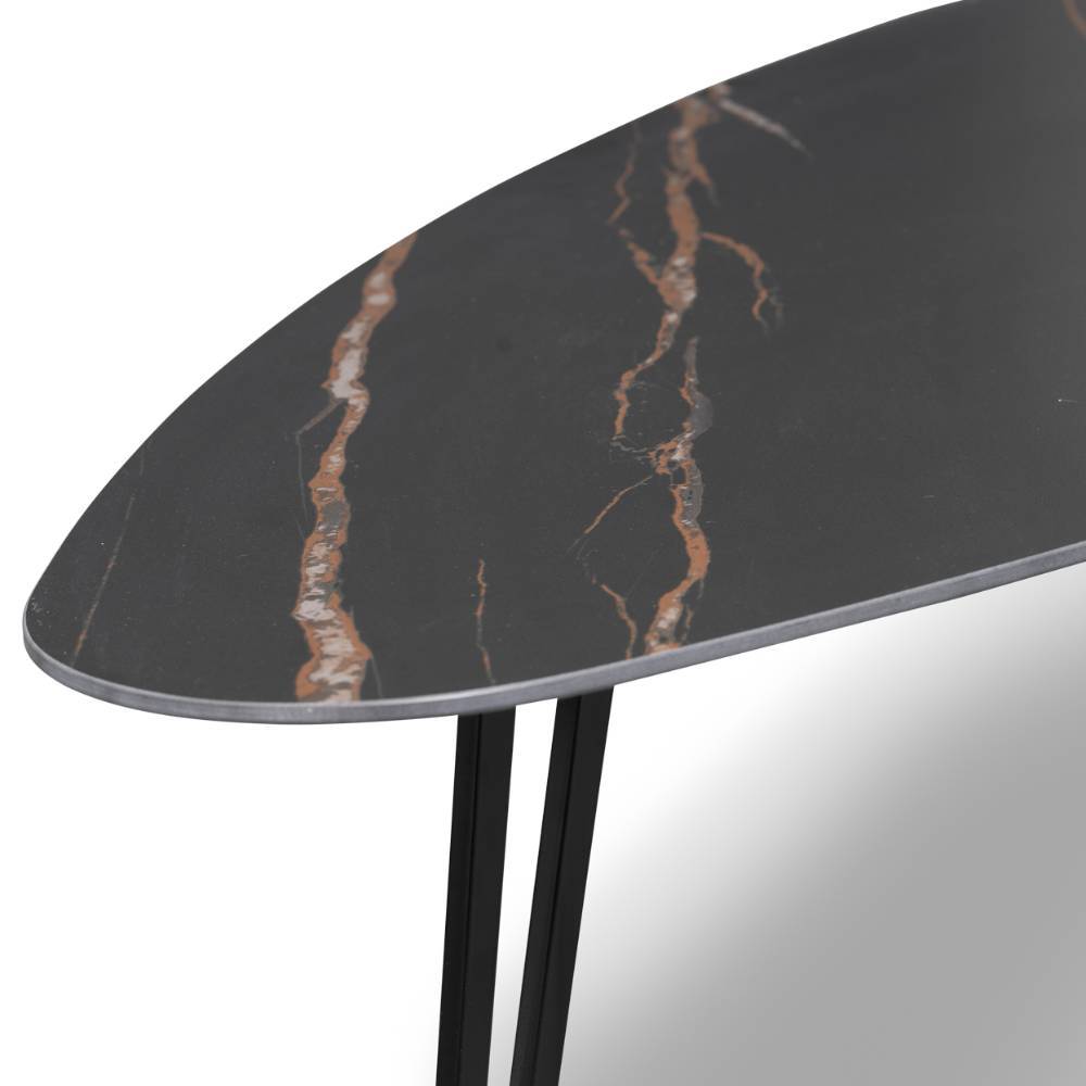 Couchtisch Duo in Marmoroptik - Jimis (zweiteilig)