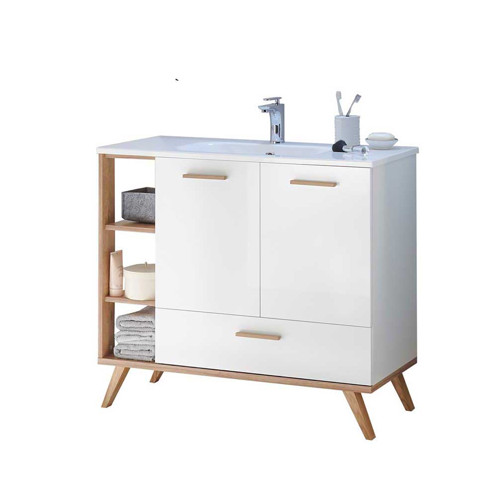 Skandi Design Waschtisch 101 cm breit - Timur