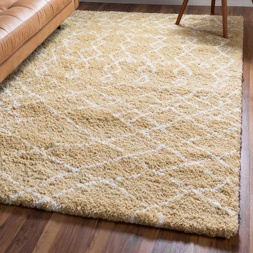 Läufer Teppich mit modern-abstraktem Muster - Coundyro