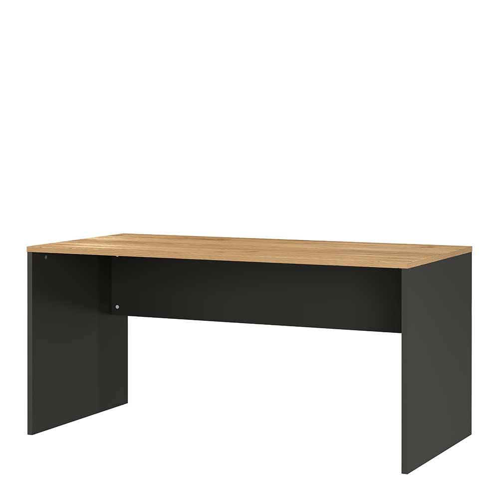 Schreibtisch mit Wangengestell 158x79 cm - Contrage