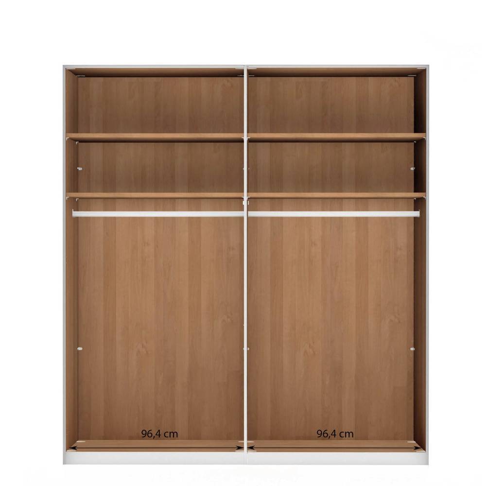 4-türiger Schrank mit Glasfront - Hung