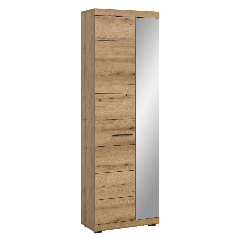 Garderobenschrank in Wildeiche Holzoptik - Babaco