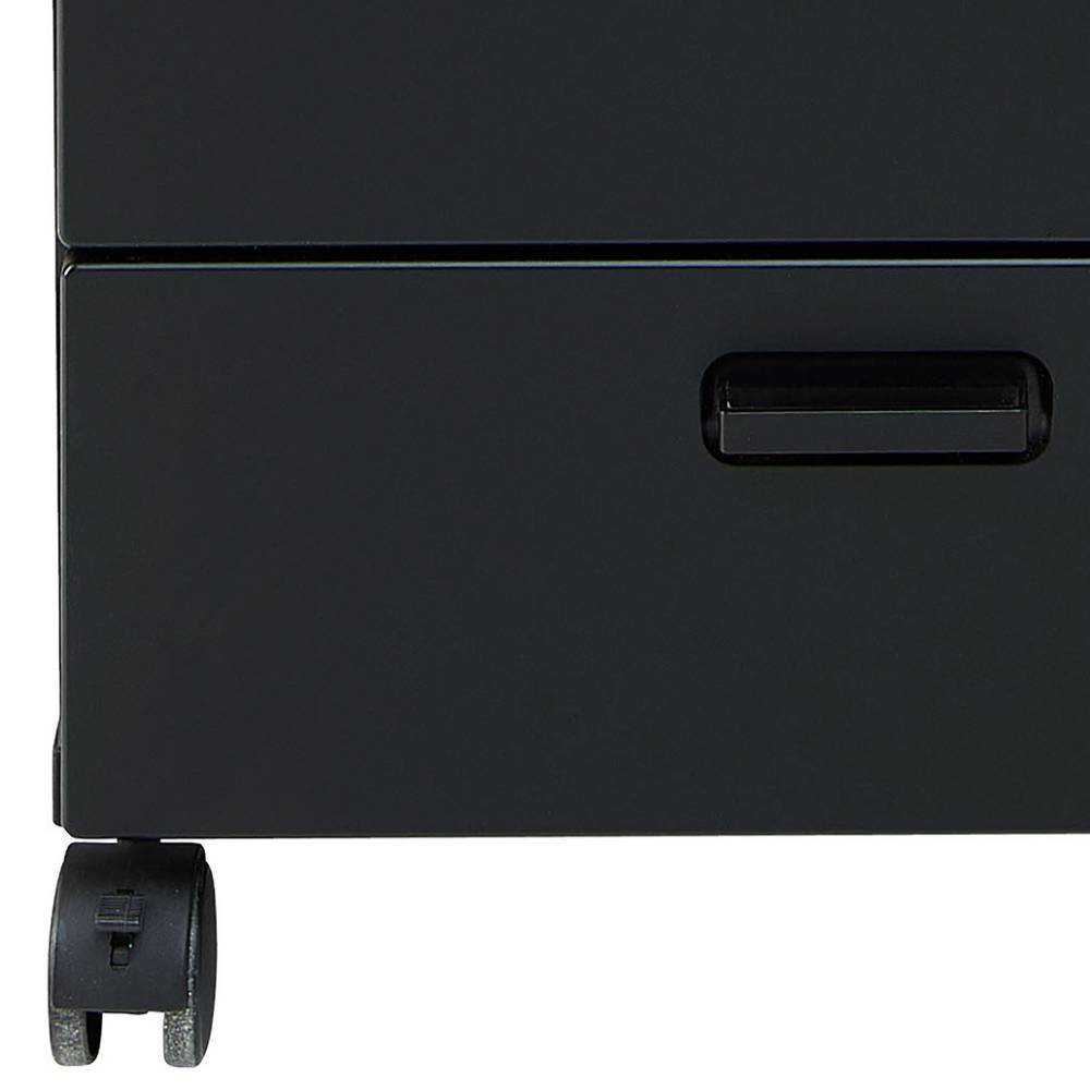 Schreibtisch Rollcontainer in Schwarz - Arama