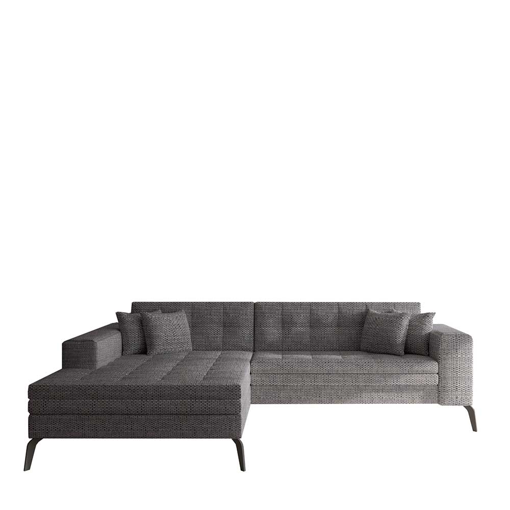 Viersitzer Sofaecke in Beigegrau - Javolena