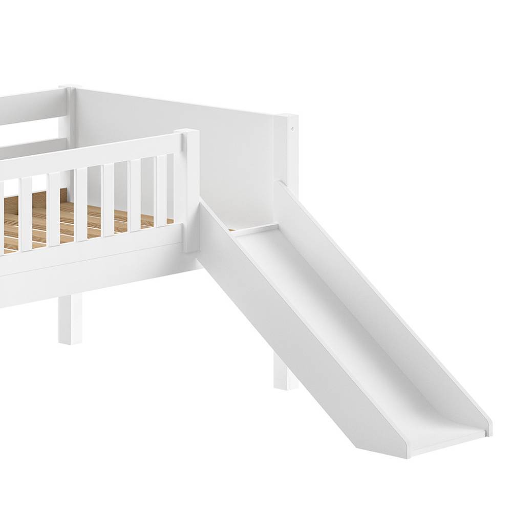 Halbhohes Spielbett mit Rutsche - Ketri