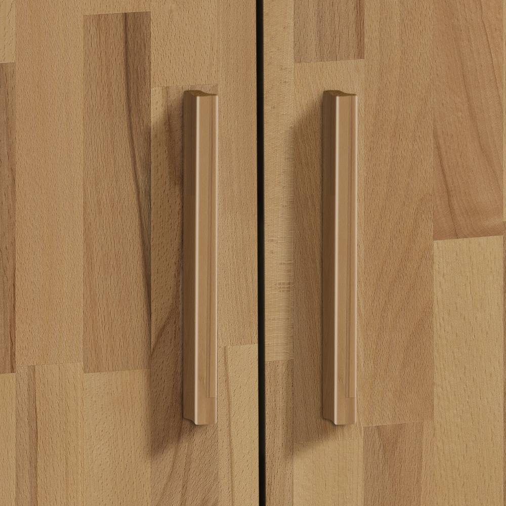 Türen-Kommode in Kernbuchefarben - Armele