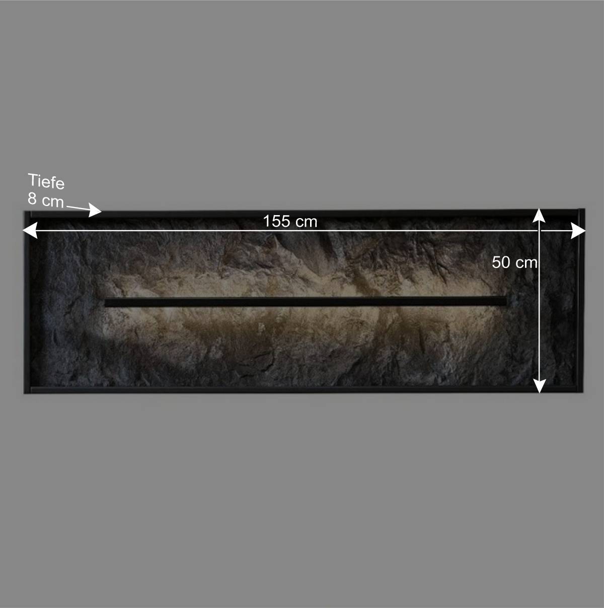 Design-TV-Anbauwand Set - Friburgo (dreiteilig)