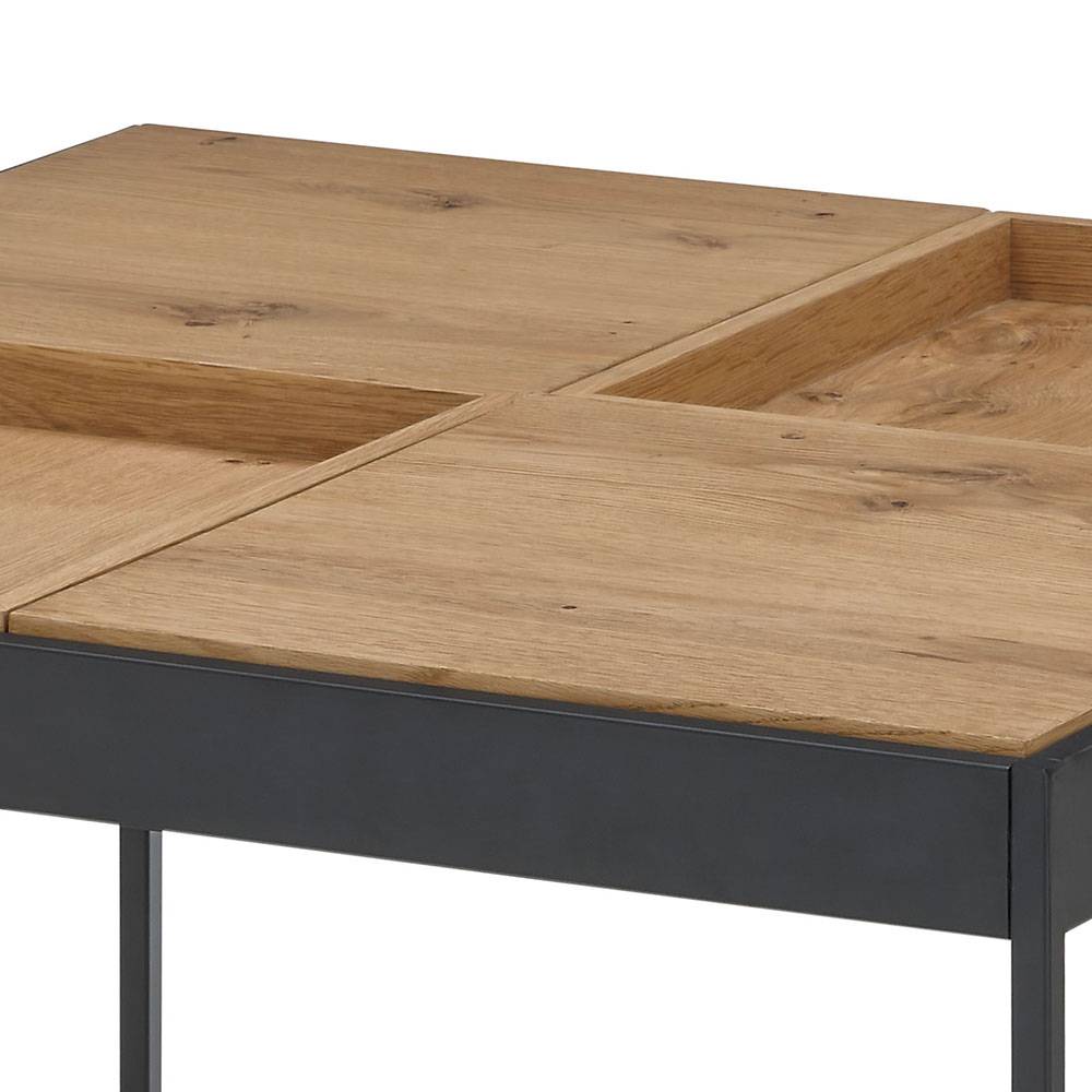 Tablett Couchtisch mit vier Tabletts - Zorro