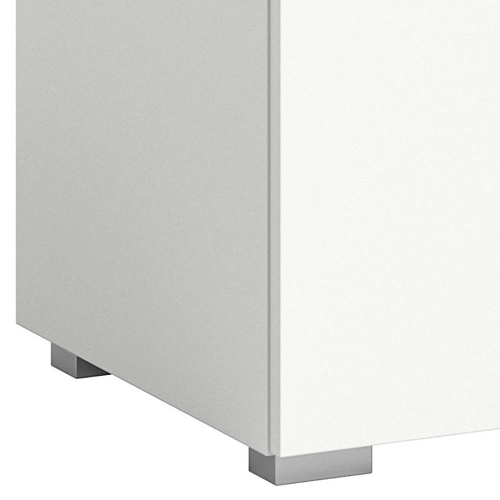 Modernes TV-Lowboard in Weiß - Premium
