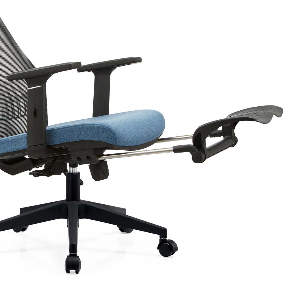 Bürostuhl mit Beinstütze ergonomisch - Ciango