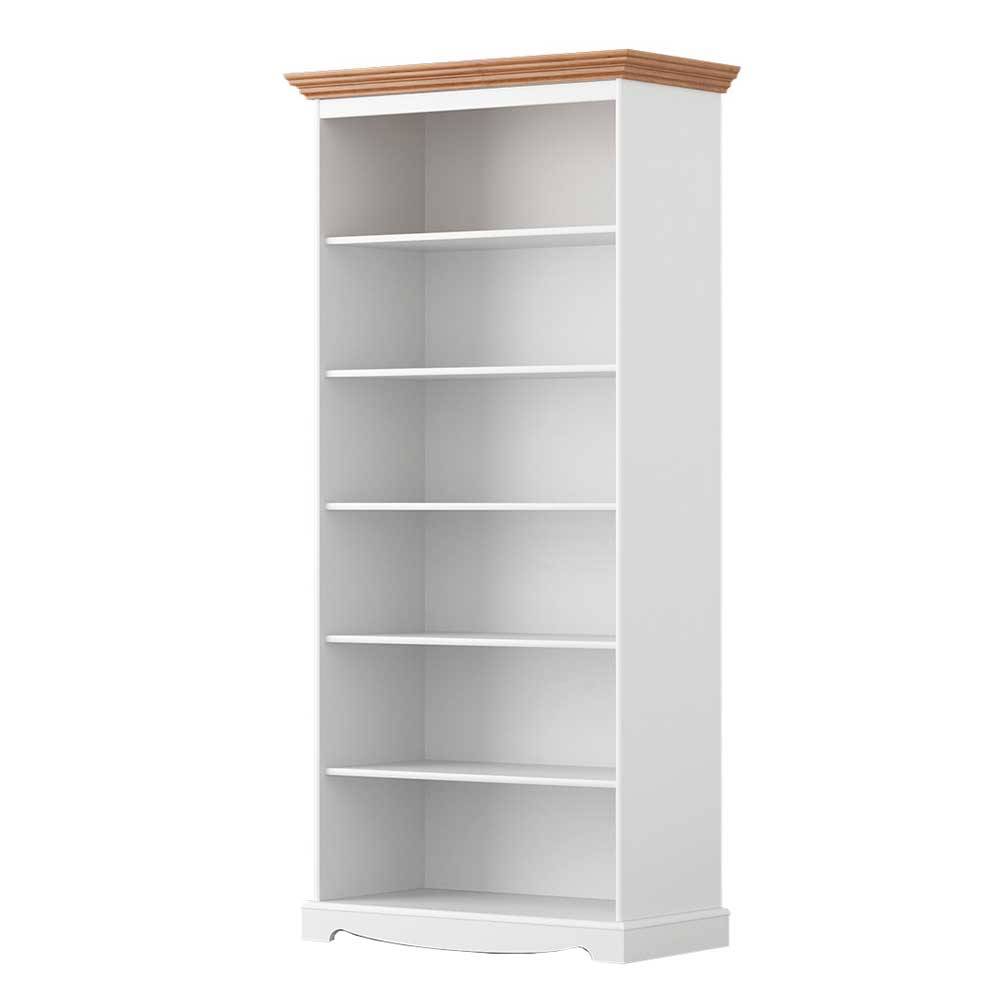 6-Fächer Bücherregal im Landhausstil - Bordona