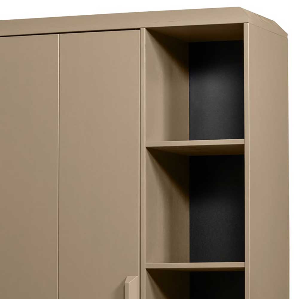 Teilmassiver Schrank in Schlammfarben - Isle
