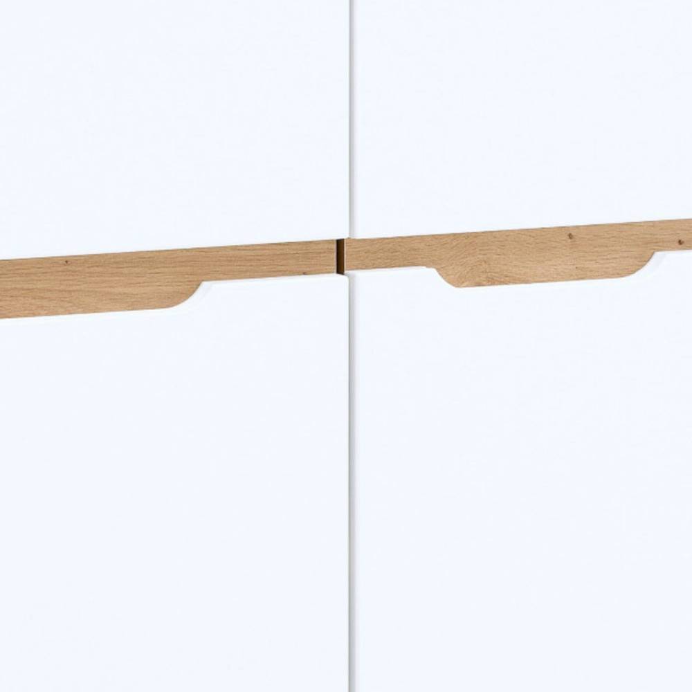 2-türiger Aktenschrank 122 cm hoch - Anesto