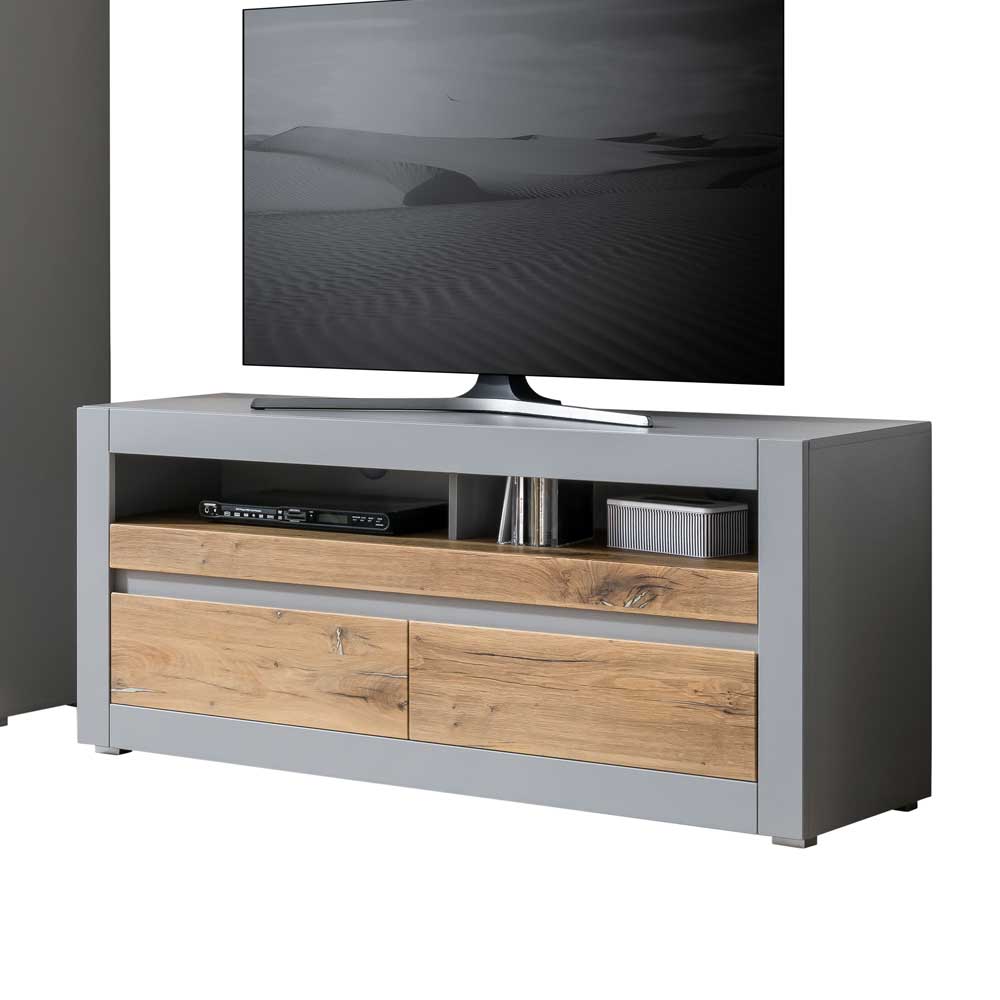 Wohnwand Möbel Set mit TV Board - Davio (vierteilig)