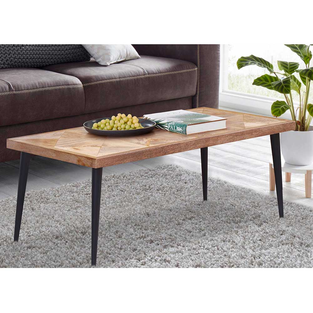 Couchtisch aus Mangobaum Massivholz - Hectos