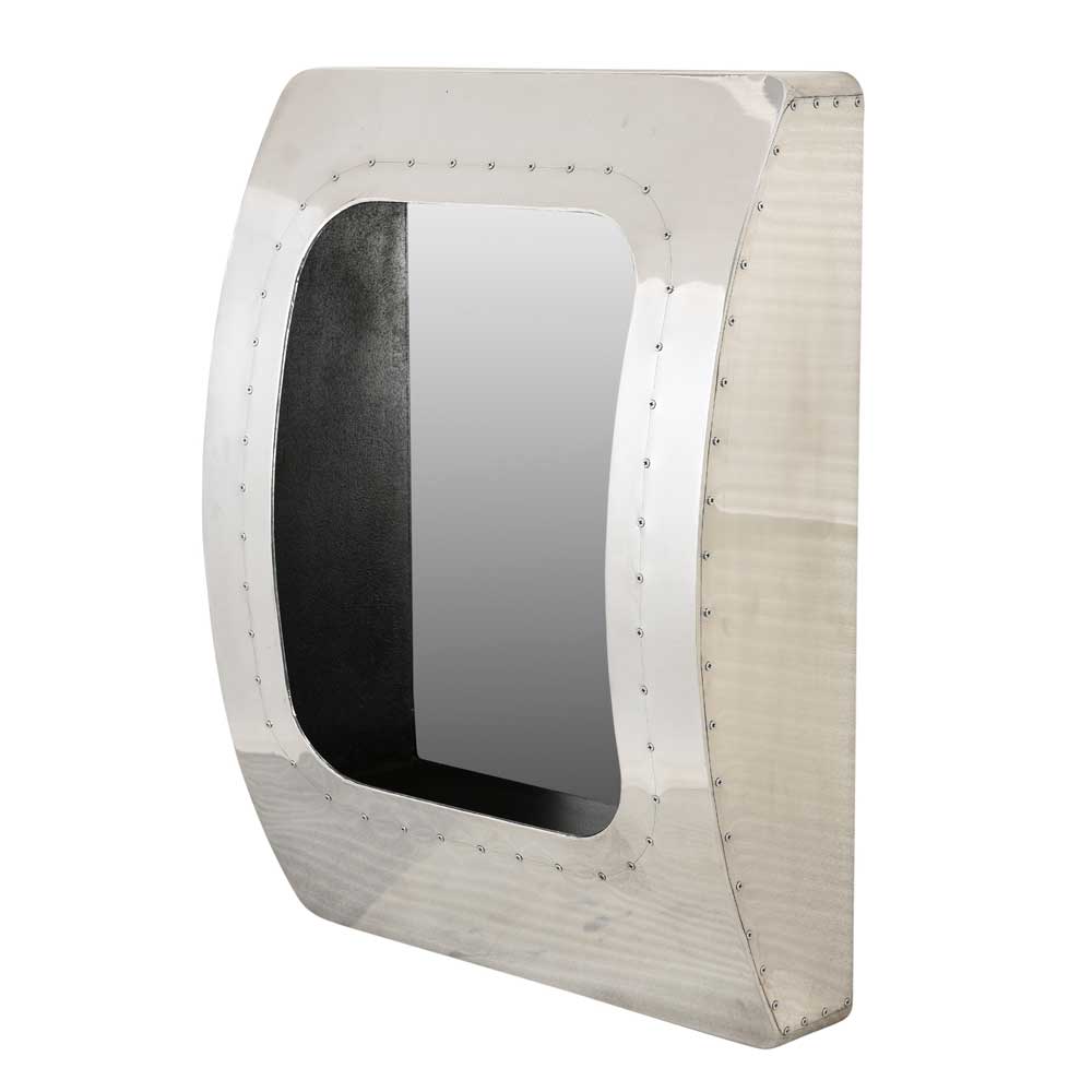 53x70x22 Design Spiegel mit Flugzeug Flair - Pilot
