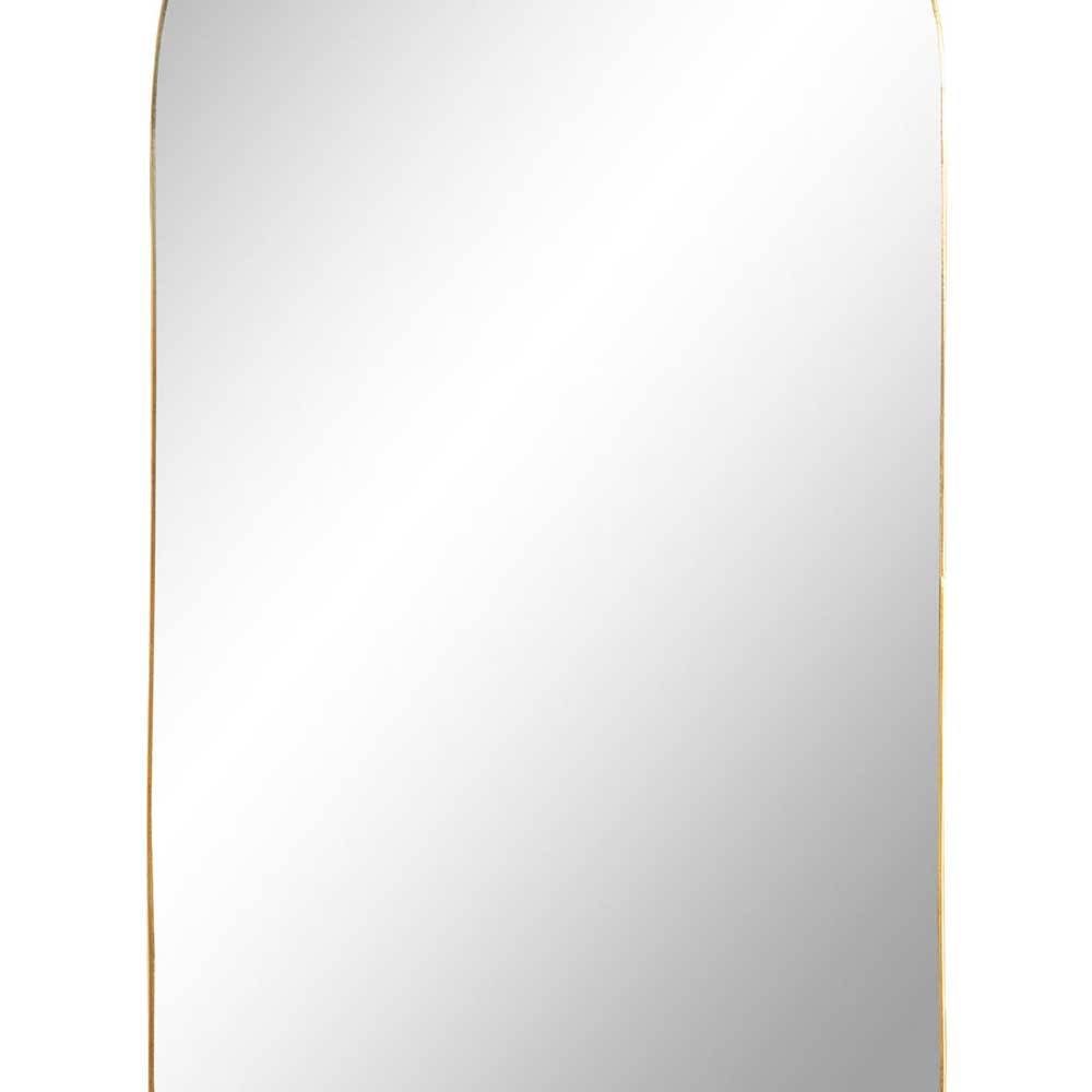 Ovaler Spiegel in Messingfarben - Gesdana