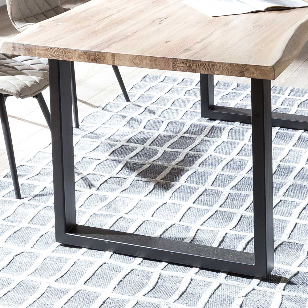 Esszimmer Tischgruppe mit 4 Stühlen in modernem Design - Tilveta I (5-teilig)