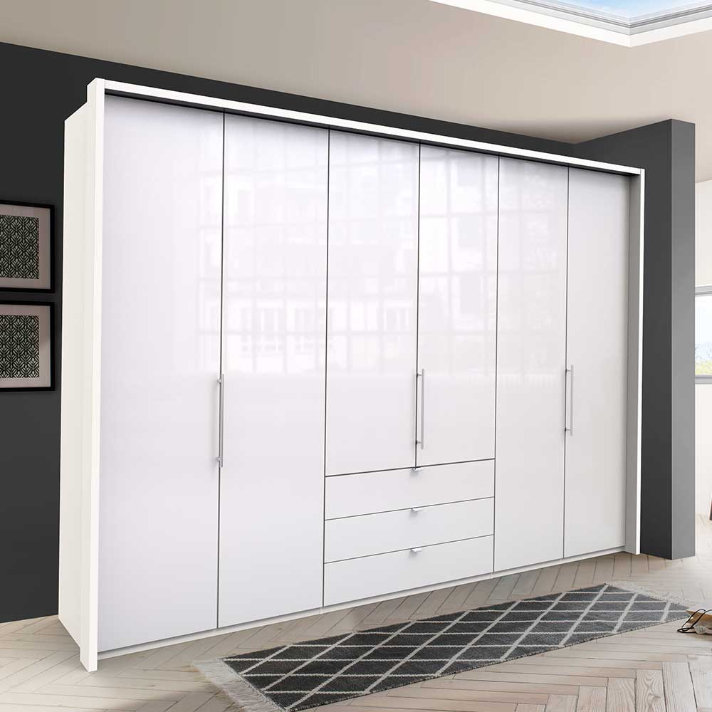 Kleiderschrank 3m Weiss