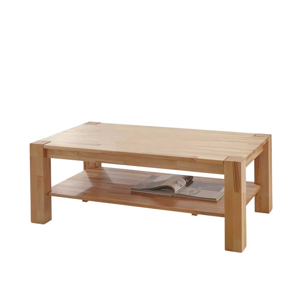 Massivholz Couchtisch Pogamo Aus Kernbuche Wohnende