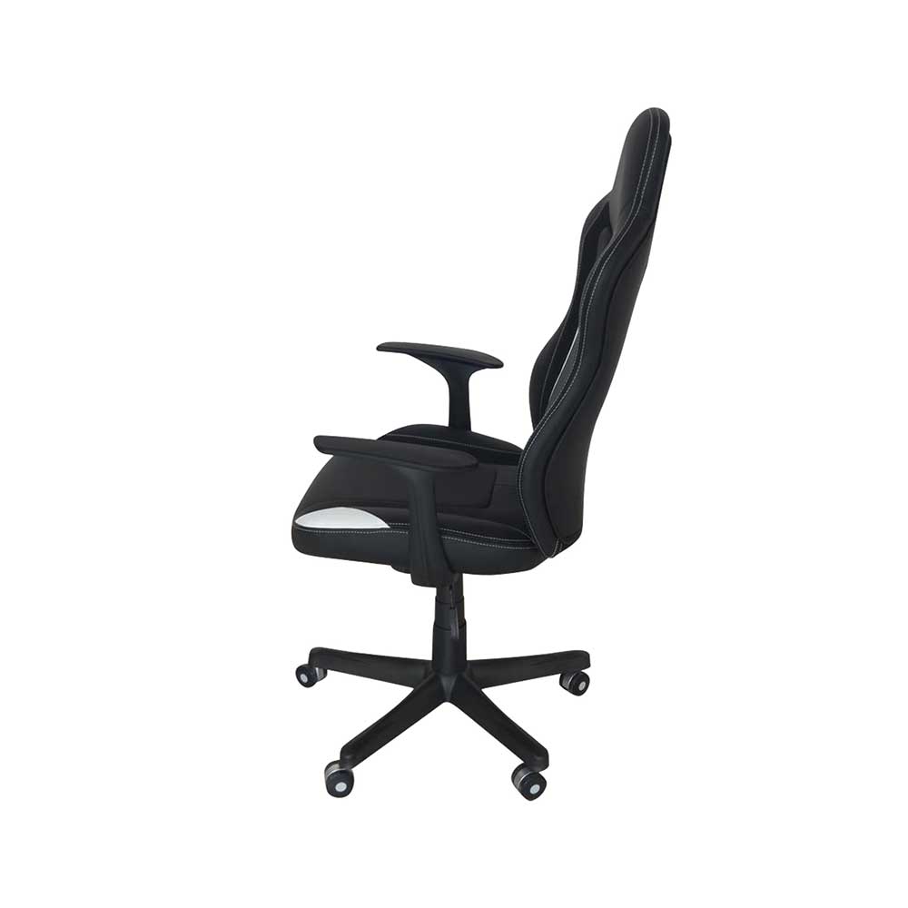 Schreibtisch Racing Style Drehstuhl aus Kunstleder in ...