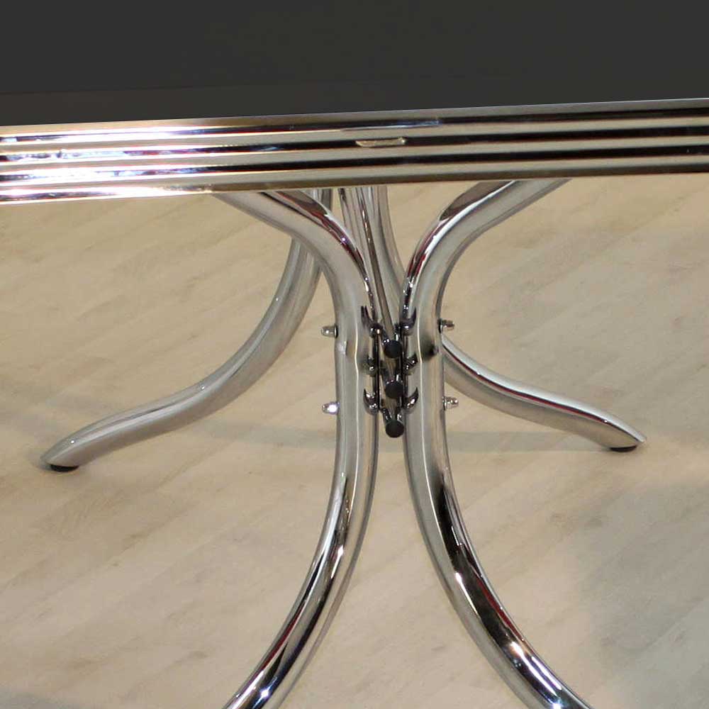 Tisch & Bank & 4 Stühle im Retro Diner Design 6-tlg ...
