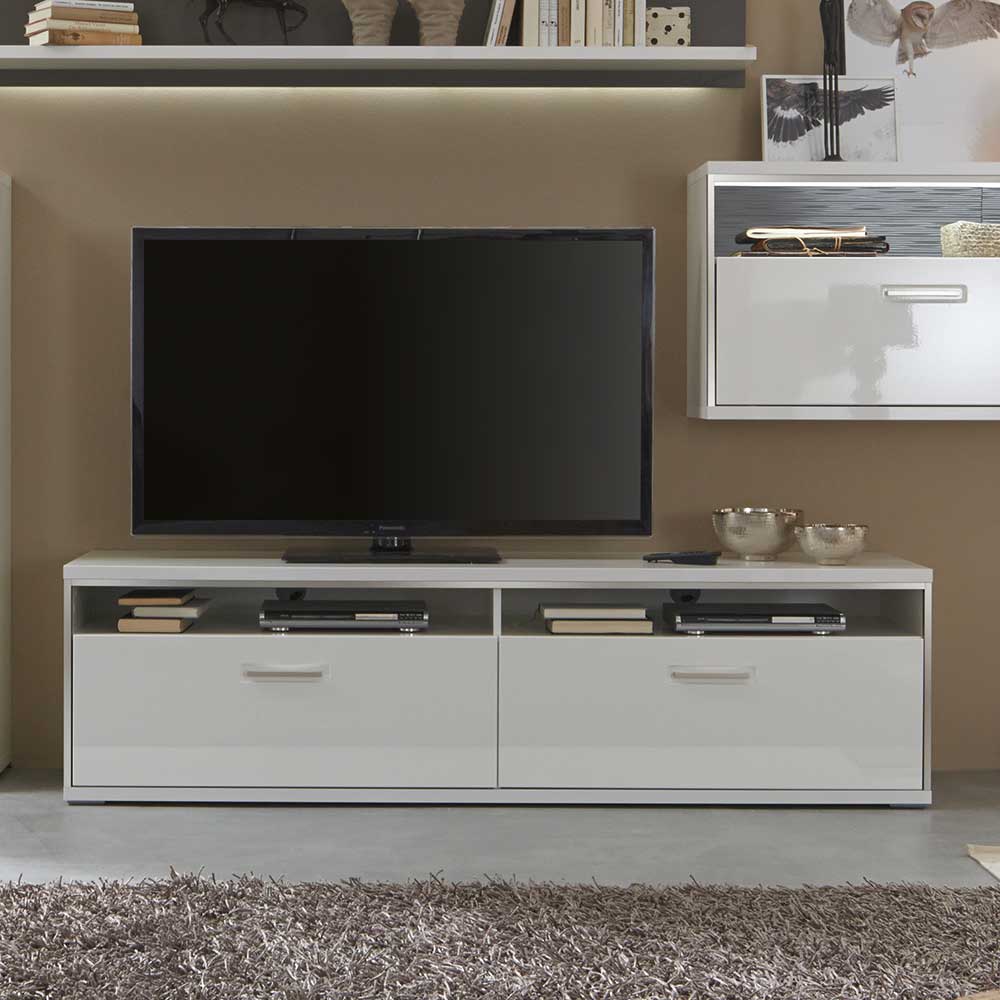 Tv Board Hochglanz Weiss