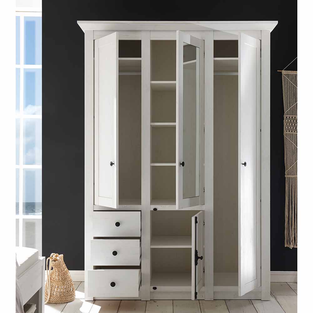 Design Kleiderschrank Mit Viel Stauraum In Weiß Mit Glasbeschichtung Gastruna 01 800x800