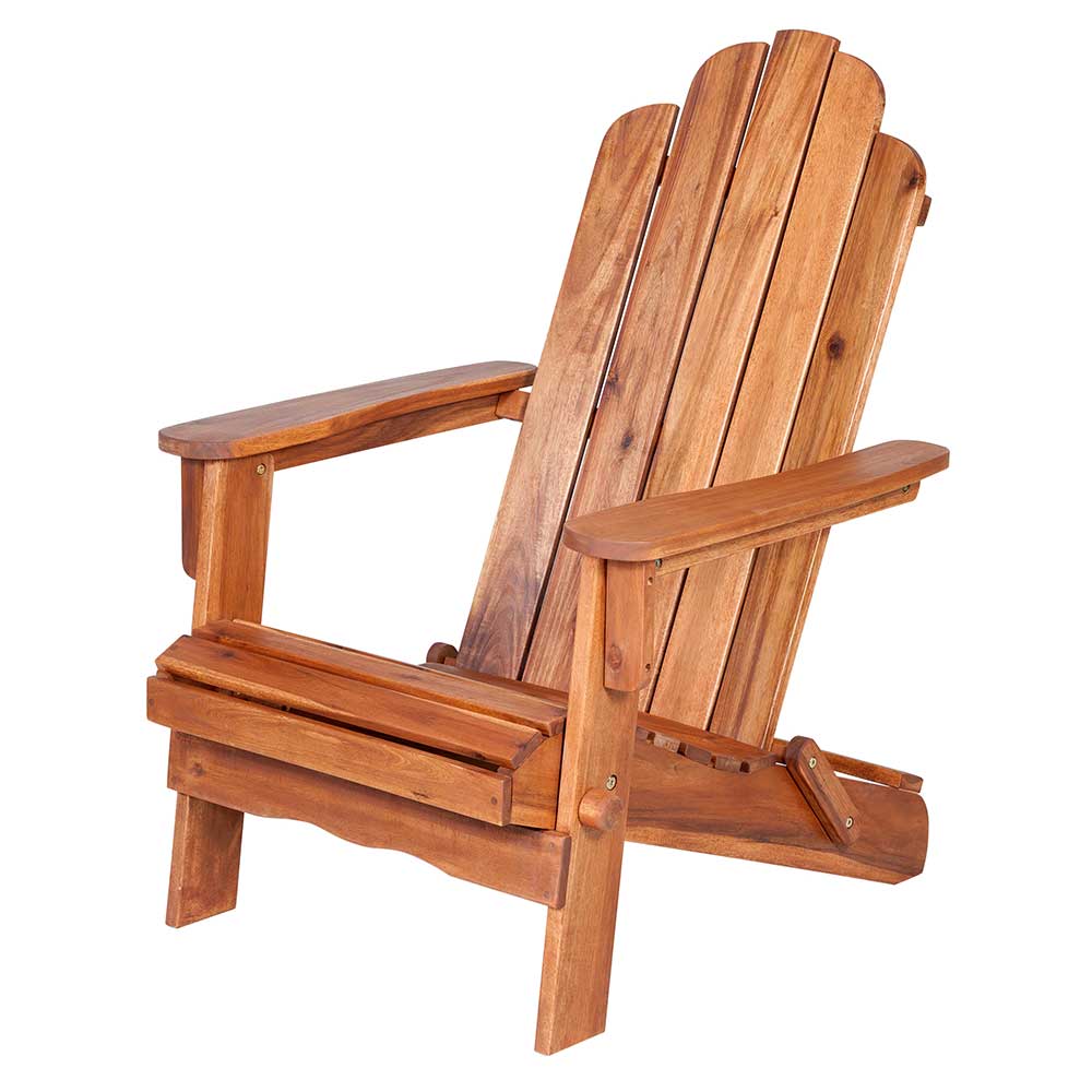 Adirondack Stuhl aus Akazie Massivholz gebeizt & geölt Luka
