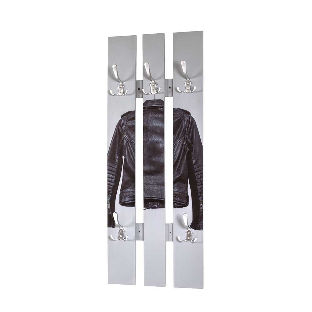 Wandgarderobe Aus Massivholz – 16 Haken & Akkordeon-Design | Rustikal & Platzsparend Für Flur & Wohnzimmer
