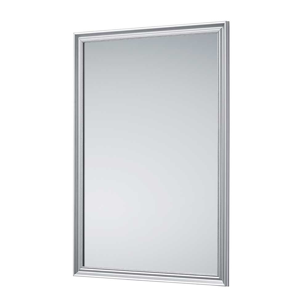 Klassischer Spiegel 50x70 cm in Silber Kunststoffrahmen Avior