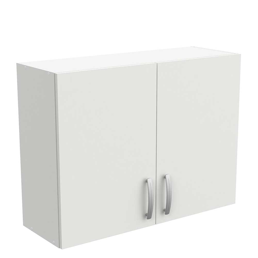 Küche Oberschrank mit Doppeltür in Weiß - 80x60x28 cm Locardos